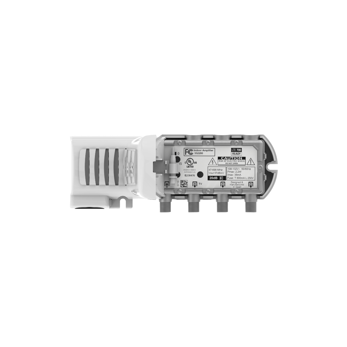 3 output distribution amplifier